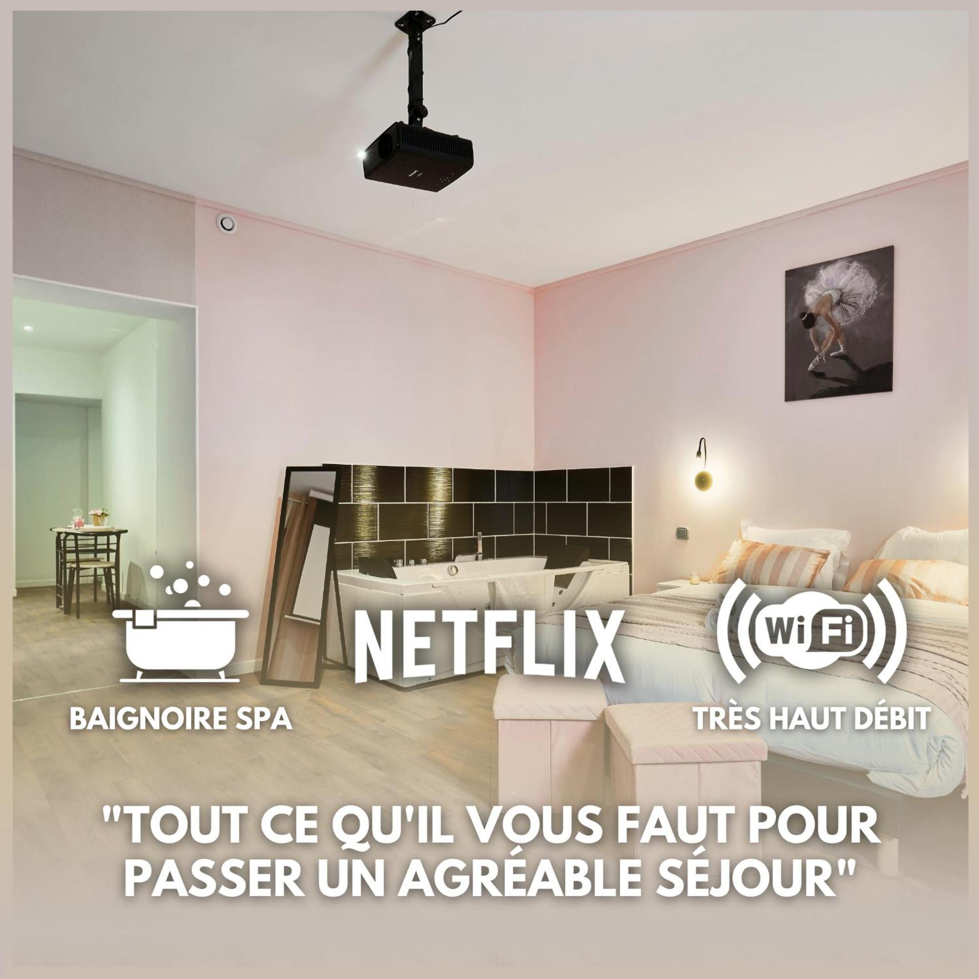 Ng Prestige L Lille L Tourcoing - Bouvines - Balneo & Cuisine Apartment Exterior photo